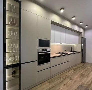 taxt ortukleri: Sifarişlə mətbəx dəsti, Özü çəkən petlələr, MDF, Kredit yoxdur, Pulsuz çatdırılma — 3