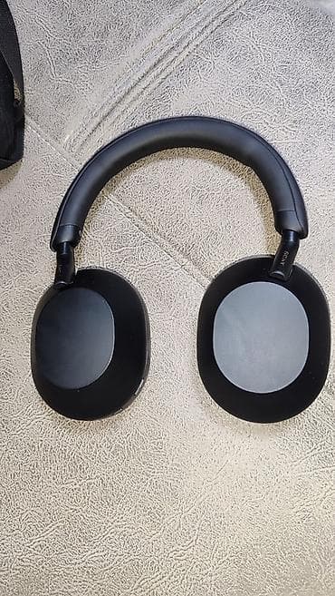 Фото и видеокамеры: Qulaqlıq – over-ear, simsiz, qara rəng sony wh-1000xm5 Nausnik ideal — 2