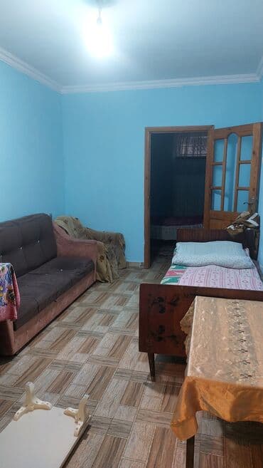 yeni guneslide 3 otaqli kiraye evler: Kirayə mənzil – əşyalarla - Plan: 1 yataq otağı, qonaq otağı, mətbəx — 3