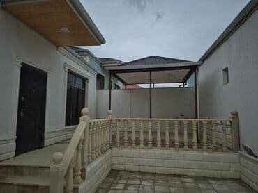 əmircanda həyət evi satılır: 3 otaqlı, 100 kv. m, Kredit var, Yeni təmirli — 3
