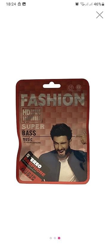 en ucuz notebook nerede: Naqilli qulaqlıq – “Fashion” Stereo Earphone - HD Sound Quality — 3