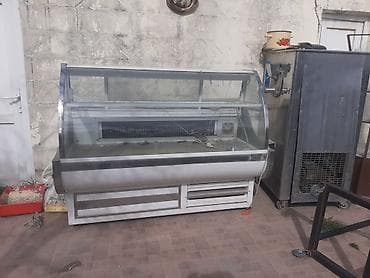 orta vitrin: Mağaza/market üçün soyuducu vitrin - Ön hissəsi şüşəli, geniş — 3