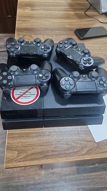 Məhsul: Sony PlayStation 4 (PS4) oyun konsolu + 4 ədəd DualShock 4