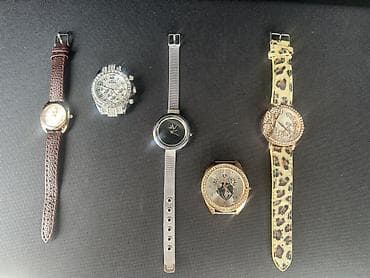 dəri boyası: Qadın qol saatları dəsti - Ümumi: Fərqli üslub və materiallarda 5 — 1