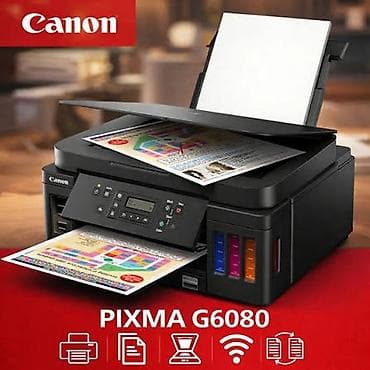 epson printer satilir: Canon PIXMA G6080 çoxfunksiyalı printer - Çap/Skanner/Kopyalama bir — 1