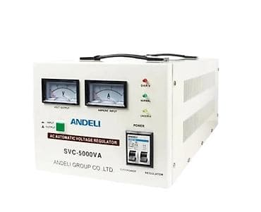 andeli: Stabilizator Andeli 5000W - Güc: 5000 VA - Giriş gərginliyi: Şəbəkə — 1