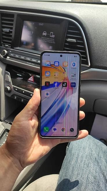 philips xenium 9@9h: Honor X9b, 256 GB, rəng - Qara, Qırıq — 2