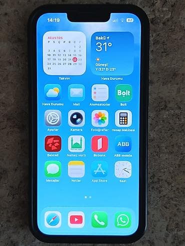 ipone 16e: IPhone 16e, 128 GB, Midnight, Face ID, Sənədlərlə — 1
