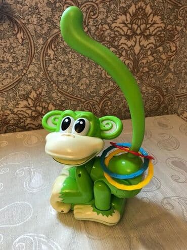 i̇nteraktiv oyuncaq itlər: Musiqili əyləncəli diqqət cəmləmək üçün oyuncaq. Meymun gezir baş ve — 2