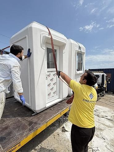 argus pod: Mühafizə postu / Növbətçi kabinası – kompakt plastik modul - Korpus — 9