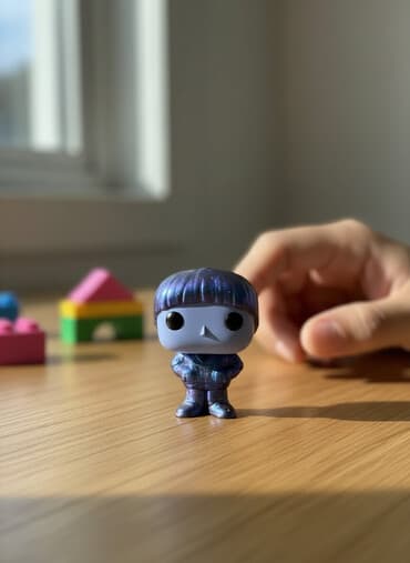 qara profil sekilleri: Fiqur, Plastik, rəng - Bənövşəyi — 1