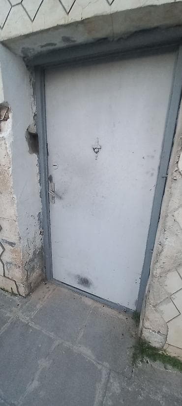 Həyət darvazaları: Dəmir Həyət darvazası, Qapı ilə, rəng - Boz, Kredit yoxdur — 3