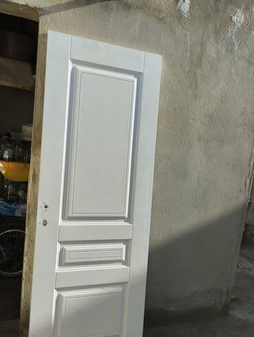 Quru inşaat materialları: Yataq otağı üçün İşlənmiş Otaq qapısı Zəmanətsiz, Ünvandan götürmə — 1