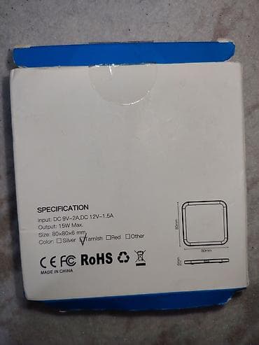 Mobil telefon və aksesuarlar: Simsiz şarj cihazı 15 Vt — 4