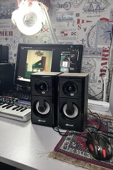 kompüter hp: Kolonka, Növ - Kompüter üçün, rəng - Qara — 1
