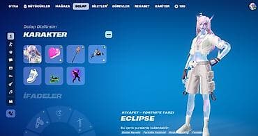 oyun notebooku: Fortnite oyun hesabı - 232 skinli hesab - İçində 100 V-Bucks - 32 — 4