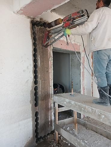 evlere su catdirilma: Beton və daşda dəlik açma – almaz karotaj xidməti - Peşəkar stasionar — 9