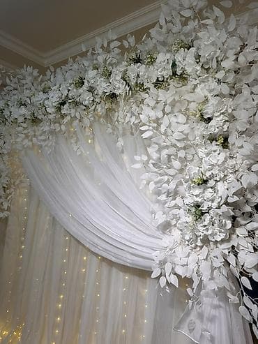 репетитор по геометрии 5 класс: Dekorativ fotozona/arxa fon kompozisiyaları - Nişan, toy, ad günü və — 4