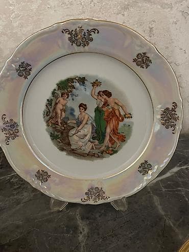 boşqablar: Boşqablar, 1 əd, rəng - Ağ, Farfor, Çexiya — 2