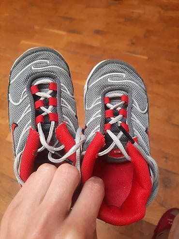 Uşaq geyimi və ayaqqabıları: Uşaq idman ayaqqabısı – Nike Air (boz/qırmızı) Qiyməti razılaşmaq — 5