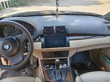 gence masin salonu: BMW X5 (E53) 2004. 3. Benzin. Probeq 138.000 orjinal– qara eksteryer — 6