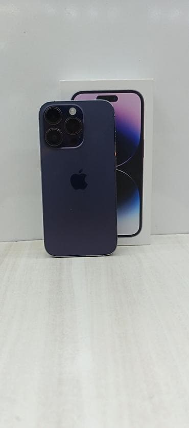 iphone se 2023: IPhone 14 Pro, 128 GB, Deep Purple, Face ID — 1