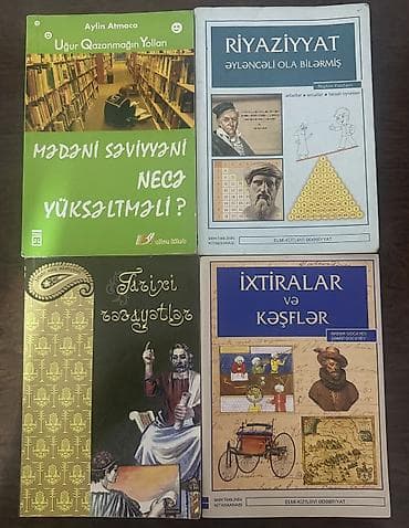 xonca satis: Salammm.Kıtablar yenıdı 4 kıtab 7 manata satılır.Zehmet olmasa real — 1