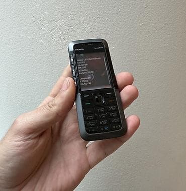 telfon honor: Nokia 5310, rəng - Boz, Düyməli — 3