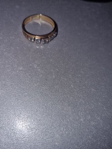 Zərgərlik dəstləri: Üzük, Sarı qızıl, 585 Əyar — 2