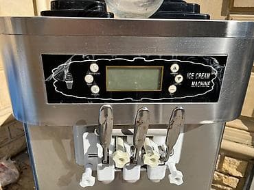 Оборудование для мойки: Məhsul: Yumşaq dondurma aparatı (floor-standing) Xüsusiyyətlər: - 3 — 4