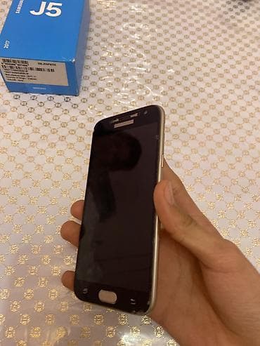 samaung a20: Samsung Galaxy J5, 16 GB, rəng - Qızılı, Barmaq izi — 5