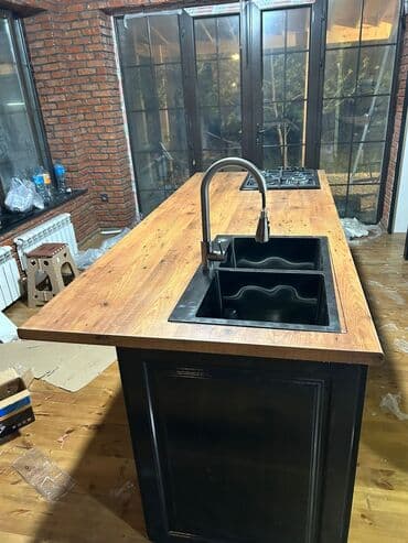 xonca kiraye: Sifarişlə mətbəx dəsti, Özü çəkən petlələr, MDF, Kredit var, Pulsuz çatdırılma — 7