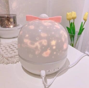 himalay duzu lampası: Lampa projektor Led dönən musiqili projektor🔮 Hədiyyəlik💝🎁 🔹 Ölkə — 5