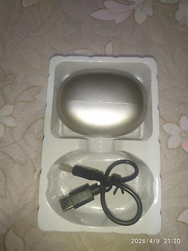 çanta: Bluetooth TWS qulaqlıq dəsti - Rəng: şampan/qızılı tonlarda - — 3