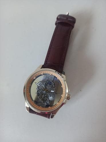 Gözəllik və sağlamlıq: FOXBOX mexaniki qol saatı - Korpus: paslanmayan polad, qızılı ton. - — 3