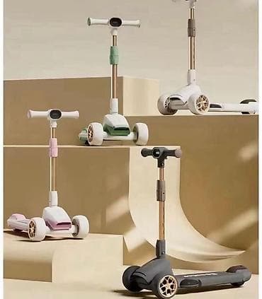 satilir qaz 66: Skuter dağılmayan işıqlı gelvi təkər rənglər mövcuddur qiymət 65azn — 8