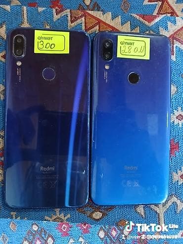 Məhsul: Xiaomi Redmi smartfonları (2 ədəd), mavi rəng Model