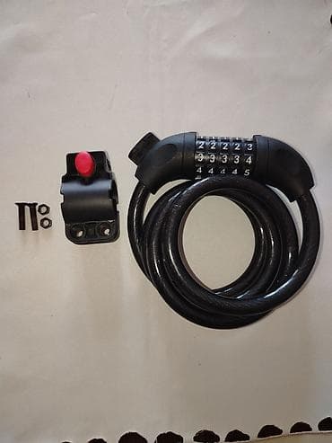 volta vs2: Velosiped üçün kombinasiyalı kabel kilidi - 5 rəqəmli şifrə sistemi — 1