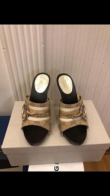 cucci: Gucci qadın sandaleti – orijinal italyan istehsalı - Model: Gucci — 1