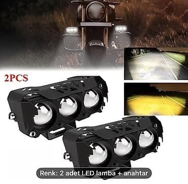 motosikle: Komplekt, Yaxın və uzaq vuran işıqlar Yeni — 6