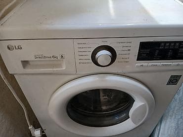 iphon 10: Paltaryuyan maşın LG, 6 kq, İşlənmiş, Avtomat, Qurutmasız — 2