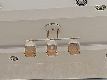 hamam ucun asma tavan: Çılçıraq, 3 lampa, Metal — 6
