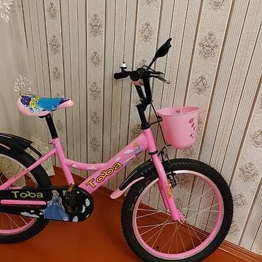 Uşaq velosipedləri: İki təkərli Uşaq velosipedi Toba, 18", sürətlərin sayı: 1 — 3