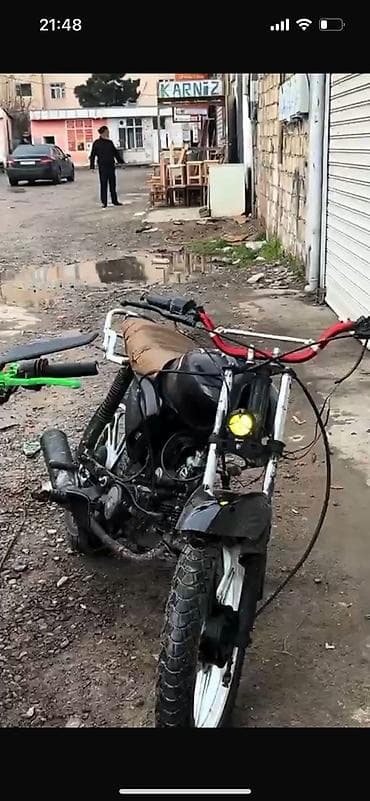 Moped/motosiklet çərçivəsi və hissələri – custom layihə üçün əsas -
