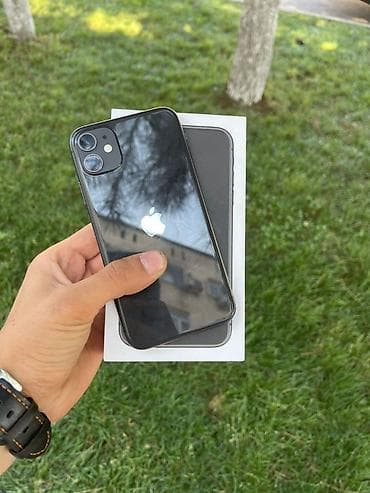 IPhone 11, 128 GB, Qara, Face ID