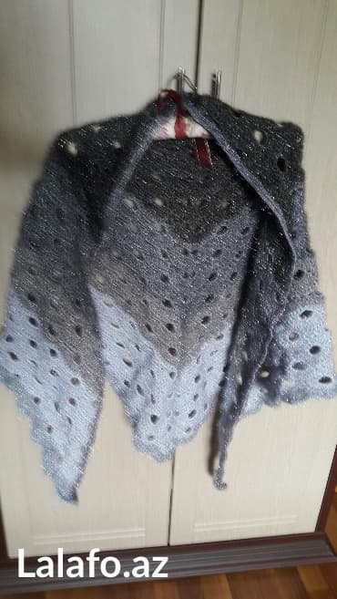 toxunma ipler magazasi: Шали ручной работы. голубая 20ман. серая 30 — 2