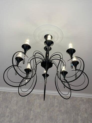 Süni güllər: Çılçıraq, 8 lampa — 2