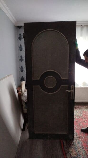 qapi petlesi: ÜNVAN BUZOVNA albalılığ Dəmir giriş qapısı - Material: möhkəm — 2