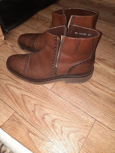 Səndəl və şəp-şüplər: Məhsul: kişi üçün dəri botlar salam əziz müşdərilər bu təmiz dəridi az — 2