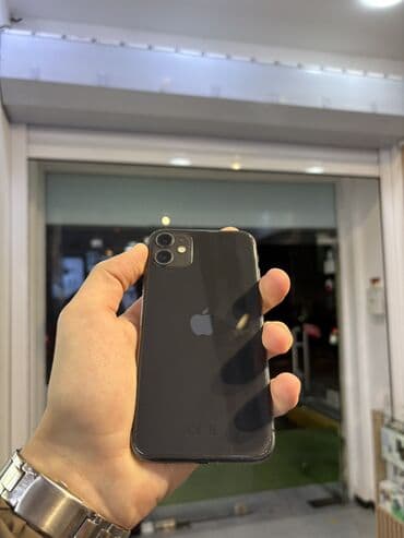 IPhone 11, 128 GB, Qara, Face ID